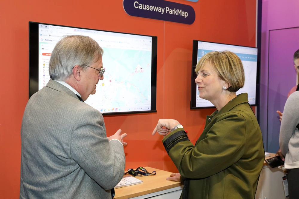 Local authority visitors at Traffex