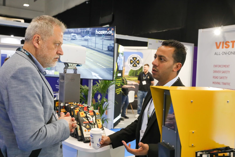 Contractors and consultants at Traffex
